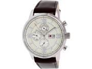 Tommy Hilfiger Men s 1710337 Casual Sport Multi Eye and Parchment Dial Watch