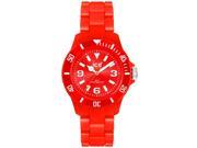 Ice Watch Unisex Classic Pastel CS.RD.S.P.10 Red Plastic Analog Quartz Watch with Red Dial