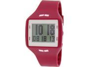 Vestal Women s Helm HLMDP08 Pink Polyurethane Quartz Watch with Digital Dial