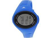 Adidas Men s Adizero ADP6108 Blue Rubber Quartz Watch with Digital Dial