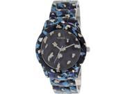 Guess Women s U0425L1 Multicolor Stainless Steel Quartz Watch with Blue Dial