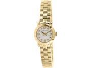 Marc By Marc Jacobs Women s Amy Dinky MBM3226 Gold Stainless Steel Quartz Watch with White Dial