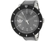 Adidas Men s ADH2998 Black Leather Swiss Quartz Watch