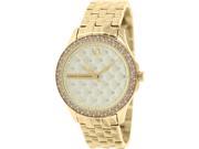 Armani Exchange Lady Hamilton Champagne Dial Gold plated Unisex Watch AX5216