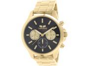 Vestal Men s Heirloom HEICM01 Gold Stainless Steel Quartz Watch