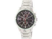 Armani Exchange Men s AX2163 Silver Stainless Steel Quartz Watch