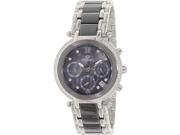 Precimax PX13343 Women s Glimmer Elite Ceramic Two Tone Ceramic Swiss Chronograph Watch with Mother Of Pearl Dial