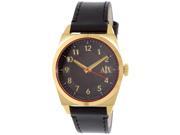 Armani Exchange Men s AX2306 Black Leather Quartz Watch