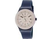 Swatch Men s Originals SUTN400 Blue Silicone Automatic Watch