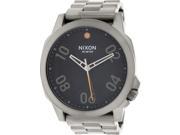 Nixon Men s Ranger 45 A5211531 Grey Stainless Steel Quartz Watch