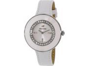 Swarovski Women s 5080504 White Leather Swiss Quartz Watch