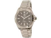 Tag Heuer Men s Aquaracer WAY2113.BA0928 Silver Stainless Steel Swiss Automatic Watch