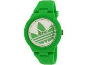 Adidas Men s ADH3117 Green Resin Quartz Watch