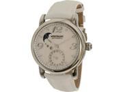 Mont Blanc Women s Star 103111 Silver Alligator Leather Swiss Automatic Watch