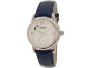 Mont Blanc Women s Star 38275 Blue Leather Swiss Automatic Watch