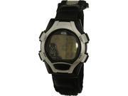 Disney Boy s Star Wars SWCAD058 Black Silver Nylon Quartz Watch