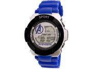 Disney Boy s Avengers AVGAD145 Blue Plastic Quartz Watch