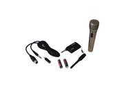 Professional Stage Wireless Wired Microphone With Adapter