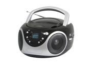 Supersonic SC 507MP3 Portable MP3 CD Player with AM FM Radio Black