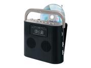 Jensen CD 470BK Portable Stereo Compact Disc Player with AM FM Radio