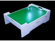 Melissa Doug New Play Table in White Compatible to standard Train Tables