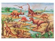 Melissa Doug Floor Puzzle Dinosaurs 48 Pcs