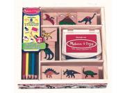 Melissa Doug Stamp Set Dinosaur