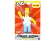 The Simpsons Homer Simpson Bendable Figure1805