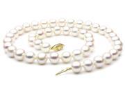 Freshwater Pearl Necklace 8 9mm AAA Quality 18