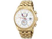 Citizen FC0002 53A Women s World Time A T Eco Drive White Dial Gold Tone Stainle