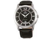 Orient EV0M002B Men s Lexington Black Dial Black Leather Strap Automatic Watch
