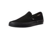 Vans VEYEBKA 095D Unisex Classic Black Canvas Slip On Sneaker 9.5D M US Size