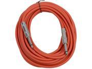 Seismic Audio SASTSX 25 25 Foot TS 1 4 Guitar Instrument or Patch Cable Red