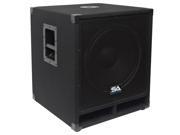 Seismic Audio Baby Tremor 15 Pro Audio Subwoofer Cabinet 300 Watts RMS PA DJ Stage Studio Live Sound Subwoofer