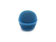 Seismic Audio SA M30Grille Blue Replacement Blue Steel Mesh Microphone Grill Head Compatible with SA M30 Shure SM58 Shure SV100 and Similar