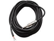 Seismic Audio QRW35 35 Raw Wire to 1 4 PA DJ SPEAKER CABLE