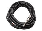 Seismic Audio QRW25 25 Raw Wire to 1 4 PA DJ SPEAKER CABLE