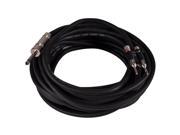 Seismic Audio 35 Foot Banana to 1 4 Speaker Cable 12 Gauge 2 Conductor 35