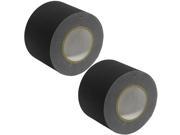 Seismic Audio SeismicTape Black604 2Pack 2 Pack of 4 Inch Black Gaffer s Tape 60 yards per Roll