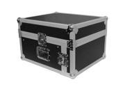 Seismic Audio SAMRC 4U 4 Space Rack Case with Slant Mixer Top PA DJ Pro Audio Road Case