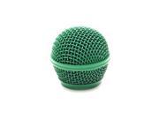 Seismic Audio SA M30Grille Green Replacement Green Steel Mesh Microphone Grill Head Compatible with SA M30 Shure SM58 Shure SV100 and Similar