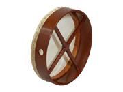 Bodhran 14 x3.5 Fixed Rosewd Cross