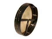 Bodhran 16 x3.5 Tune Black T Bar