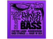 Ernie Ball 2831 Nickel Wound Power Slinky Bass String Set 55 110
