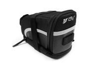 BV Bicycle Strap On Saddle Seat Bag with 3M Scotchlite Reflective Trim Expandable Large