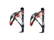 Ibera Bicycle Carbon Color Water Bottle Cage Pair Extra Lightweight Aluminum
