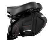 BV Bicycle Black Small Y Series Seat Strap On Saddle Bike Bag