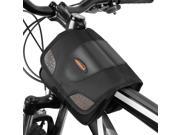 IBERAUSA Top Tube Bag with Mini Side Panniers Strap and Velcro Attachment Reflective Trim IB TB9