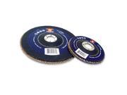 Neiko 11143A 4 1 2 Inch Zirconia Flap Disc Bevel Type 60 Grit with 7 8 Inch Arbor