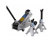 OTC Tools 3 Ton Service Jack with Pair of 3 Ton Jack Stands
